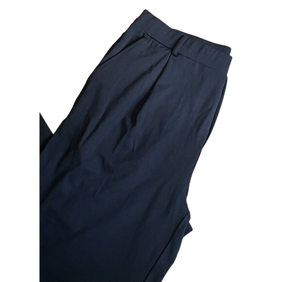 Halara High Waisted Plicated Pocket Straight Leg Work Pants Sz Medium Tall Women - Picture 8 of 11